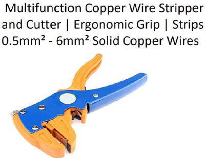 REIONET self adjusting cutter -stripper Wire Stripper and Cutter, 2 in 1 Wire Stripper Tool Wire Cutter