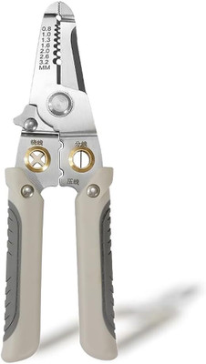 SeaRegal 6 in 1 Multifunction Wire Pliers Tool with Safety Latch for Electrician Wire Cutter