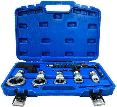 VOLTZ VZ-DN-D2027 8 Pcs Nut Splitter Set Extractor Stuck Nut Screw Cutter Cutter Remover Splitting Extractor Tool Carbon Steel Metal Cutter