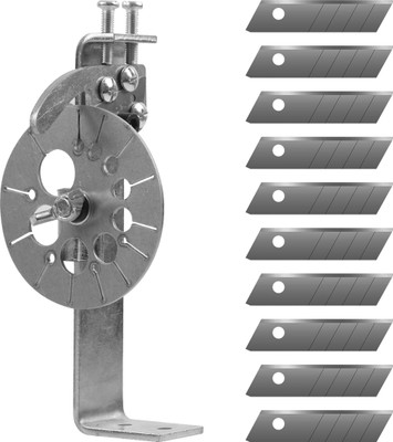Probero Manual Handheld Wire Stripper Tool with 10 Spare Blades Manual Handheld Wire Stripper Tool with Multi Cable Slots and 10 Pieces Blades Wire Cutter