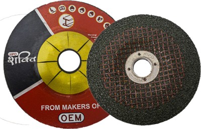 HPD Shakti DC Grinding Wheel 4” inch / 100 MM 6mm Thickness Premium Aluminum Oxide (Pack of 25 Pieces) Metal Cutter