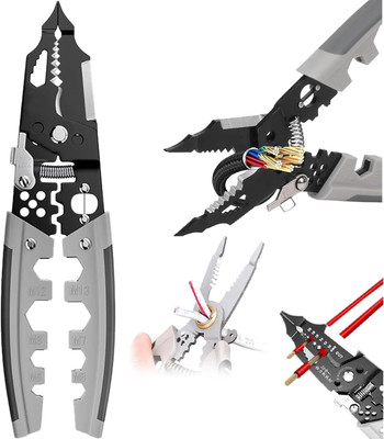SKSOPPY 28 In 1 Wire Stripper Tool Multi Utility Plier(1 Tools, Multicolor)