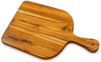 MIG Teakwood SAGVAN CHOPPING BOARD Wooden Cutting Board(Brown Pack of 1 Dishwasher Safe)