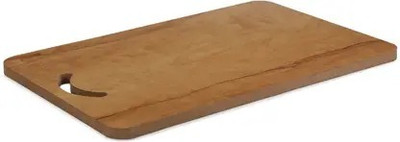 Wozzbuy Wood Chopping Cutting Board-I Wooden Cutting Board(Beige Pack of 1 Dishwasher Safe)