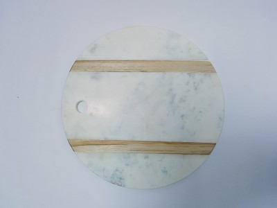 Sri Modern Marble Cutting Board(White Pack of 1)