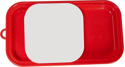 Celltone Plastic Cutting Board(Red Pack of 1 Dishwasher Safe)