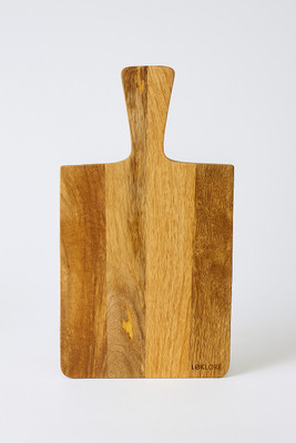 Hutson PREMIUM BASKBY Mango Wood Chopping Board/ Serving tray | Wooden Cutting Board Wooden Cutting Board(Brown Pack of 1 Dishwasher Safe)