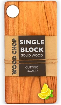 moduvia Wooden Cutting Board(Brown Pack of 1 Dishwasher Safe)