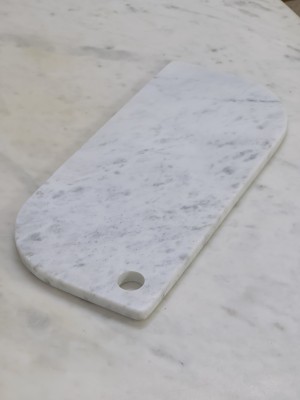 axis creation axis marble cuting board 8x15 Marble Cutting Board(White Pack of 1 Dishwasher Safe)