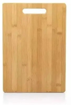 Wozzbuy Wood Chopping Cutting Board-G Wooden Cutting Board(Beige Pack of 1 Dishwasher Safe)