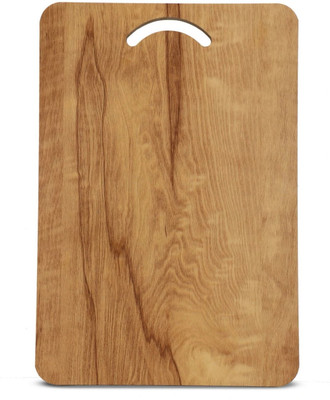 Hansh Bamboo Wooden Chopping Board, Vegetable Cutting for Kitchen Wooden Cutting Board(Brown Pack of 1 Dishwasher Safe)