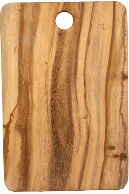 asianjems Eco-Friendly Chopping Board / Pure Bamboo Cutting Board(Brown Pack of 1 Dishwasher Safe)