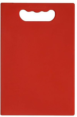 TRENDORA Plastic Cutting Board for Perfect Chopping Solution Plastic Cutting Board Plastic Cutting Board(Maroon Pack of 1 Dishwasher Safe)