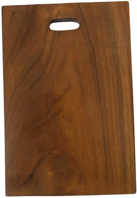 MIG australian pine wood chopping board Wooden Cutting Board(Brown Pack of 1 Dishwasher Safe)