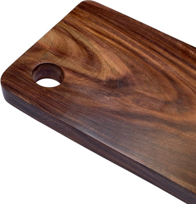 Prime Handicrafts Sheesham Wood Single Piece Block Premium Chopping Board || 11.8” x 7.87” x 1” || Wooden Cutting Board