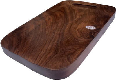 LimeWood Handicrafts Single Piece Block Premium Chopping Board of Sheesham Wood || 12” x 8” x 1” || Wooden Cutting Board
