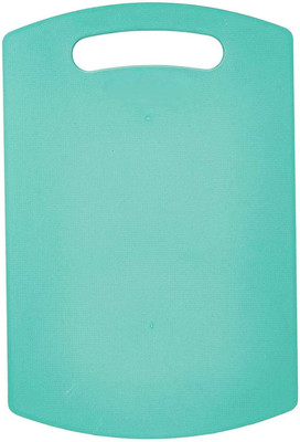 TRINETRA ENTERPRISE Plastic Cutting Board(Blue Pack of 1 Dishwasher Safe)