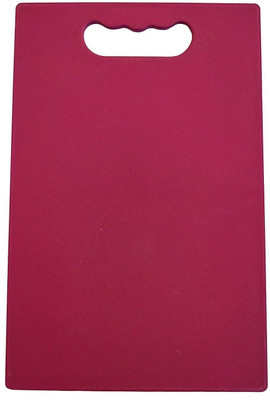 Flipkart SmartBuy Chopping Vegetables Fruits for Kitchen Multipurpose Used Plastic Cutting Board(Pink, Multicolor Pack of 1 Dishwasher Safe)