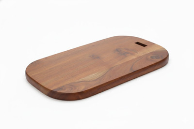 MS UNIQUE HANDICRAFTS Wooden Chopping & Serving Board – Multipurpose Kitchen & Dining Tray Wooden Cutting Board(Brown Pack of 1 Dishwasher Safe)