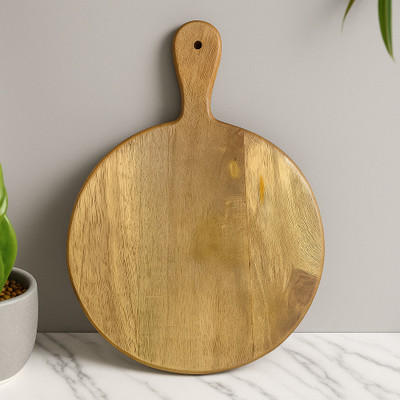 BASKBY Wood Chopping / Cutting Board | Reversible | No Toxic | Wax Polish Wooden Cutting Board(Brown Pack of 1 Dishwasher Safe)