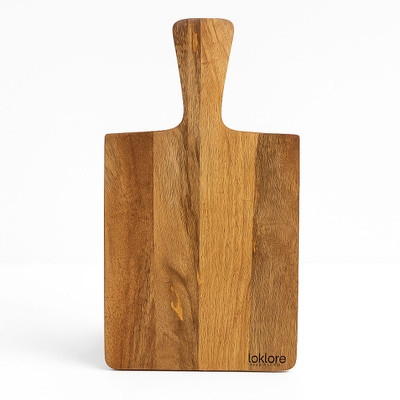 NTR NTR Premium Wood Chopping & Serving Board Bamboo Cutting Board(Brown Pack of 1 Dishwasher Safe)