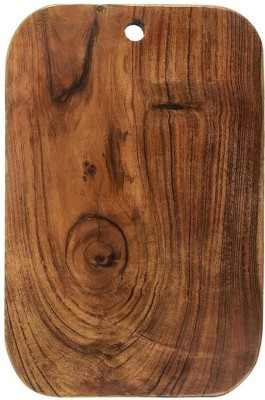 K.Dcreation MANGO WOOD CUTTING BOARD Wooden Cutting Board(Brown Pack of 1 Dishwasher Safe)