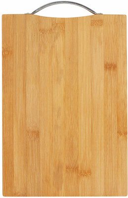Parth Trader Wooden Bamboo Chopping Board / Vegetable Cutting Board for Kitchen Vegetables Wooden Cutting Board(Multicolor Pack of 1)