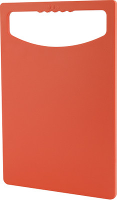 Unica Plastic Cutting Board(Red Pack of 1 Dishwasher Safe)