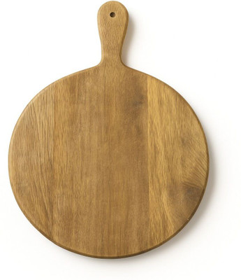 BASKBY Mango wood chopping /cutting/ slicing board/ platter | Multipurpose Board | Wooden Cutting Board(Brown Pack of 1)