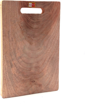 KCL Wooden Rectangle Vegetable Chopper Cutting Board/Salad Cutter - 1 Unit - 32cm Wooden Cutting Board(Pack of 1)