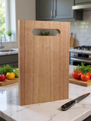 Aman craft Cutting 20 Wooden Cutting Board(Brown)