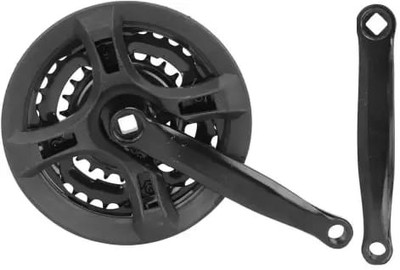 ghg Bicycle Chainwheel Crank Set 3 Speed For Racing Bike Wheel Racing Bike Wheel(Front Pack of Chainwheel & Crank)