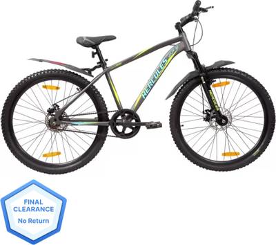 HERCULES Defender 27.5 T Mountain Cycle  (Single Speed, Grey)