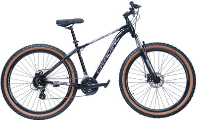 CRADIAC XTREME 21 SPEED | FRONT SUSPENSION | DUAL DISC 29 T (inch) Mountain Cycle(21 Gear, Black, Only Front Suspension)