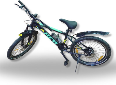 SAC MTB REO PLUS 26 T (inch) BMX Cycle(Single Speed, Black, Only Front Suspension)