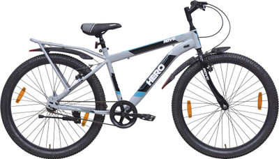 HERO Rove IC 26 T (inch) Mountain Cycle(Single Speed, Grey, Green, Rigid)