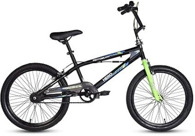 HERO ROTOR Unisex-Youth Bmx Bike 20 T BMX Cycle(Single Speed, Black, Rigid)