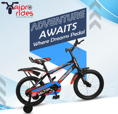 xaipro plus SELTON (M-RIM) RED BICYCLE 16 T (inch) BMX Cycle(Single Speed, Multicolor, Rigid)