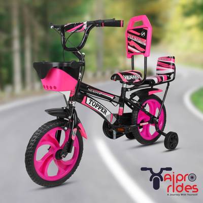 xaipro plus XAIPRO PLUS 14T (TOPPER BICYCLE DOUBLE GADDI BABY PINK COLOR) 14 T BMX Cycle