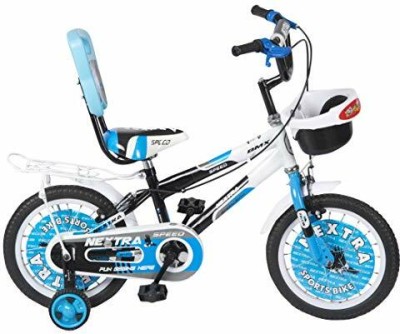 SPEED BIRD 14-T Back Carrier Kids Bicycle Baby Cycle for Boys Age Group 3-6 Years (Blue ) 14 T BMX Cycle(Single Speed, Blue)