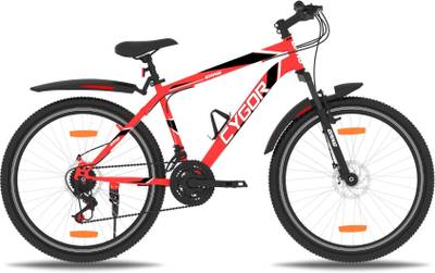 GANG Cygor Front Suspension Dual Disc Brake (21 Gear's) 24 T Mountain Cycle