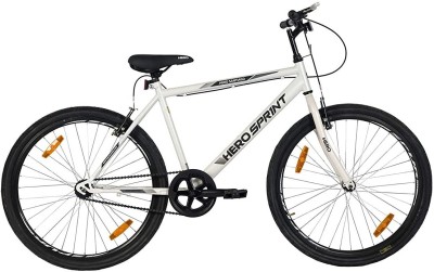 BOMCYCLE Hero Road Bikes 26 T Mountain/Hardtail Cycle(Single Speed, White)