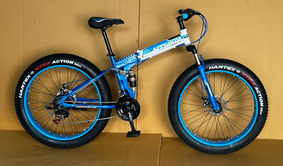 firetrek folding bike 26t 21gear speed fat tyre dual disc brake