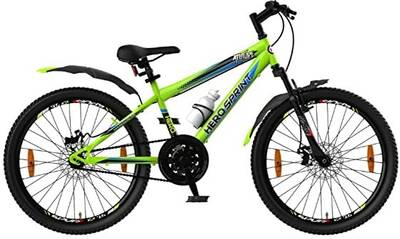 HERO CYCLES Hero Sprint Attitude 24" Cycle with Dual disc 26 T Road Cycle
