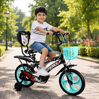 Adrenex 14T PREMIUM BICYCLE FOR 3 TO 5 YEAR KIDS 14 T (inch) BMX Cycle(Single Speed, Pink, Rigid)