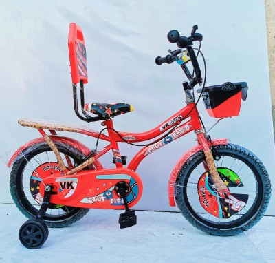 LITTLE WHEELZ KIDS ZONE BICYCLE 16 T ZOOM (M.RIM) RED (FOR 4 TO 5 YEAR KIDS BABY) 14 T Recreation Cycle(Single Speed, Red)