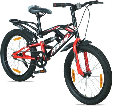 MODERN ARROW 20T kids cycle with suspension inbuilt carrier 5-8 years 20 T Road Cycle(Single Speed, Black)
