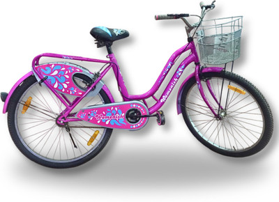 SAC MTB Womenish 26T 26 T (inch) BMX Cycle(Single Speed, Pink, Rigid)