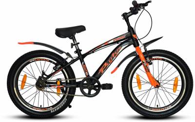 Plutus Pulsar Cycle for Kids, Power Brake, Single Speed (Orange) 20 T Mountain Cycle