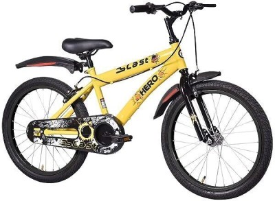 HERO Blast 20T 20 T Roadster Cycle(Single Speed, Yellow, Black, Rigid)